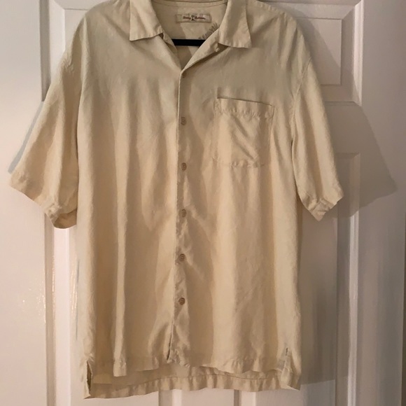 Tommy Bahama Silk Button-Down - Picture 1 of 4